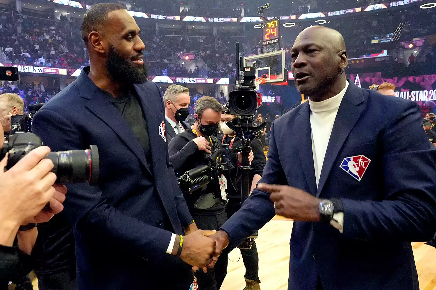 LeBron James Reflects on First Encounter with Michael Jordan: 